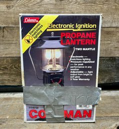 Coleman, Electronic Ignition, Dual Mantle, Propane Lantern, 5154B700, In Box