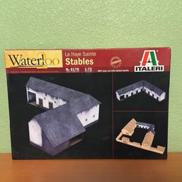 Italeri Waterloo La Haye Sainte Stables Model Kit, 1:72 Scale NIB