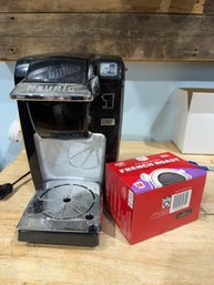Keurig, Single Serve Coffee Machine, With Box Of Coffee Pods