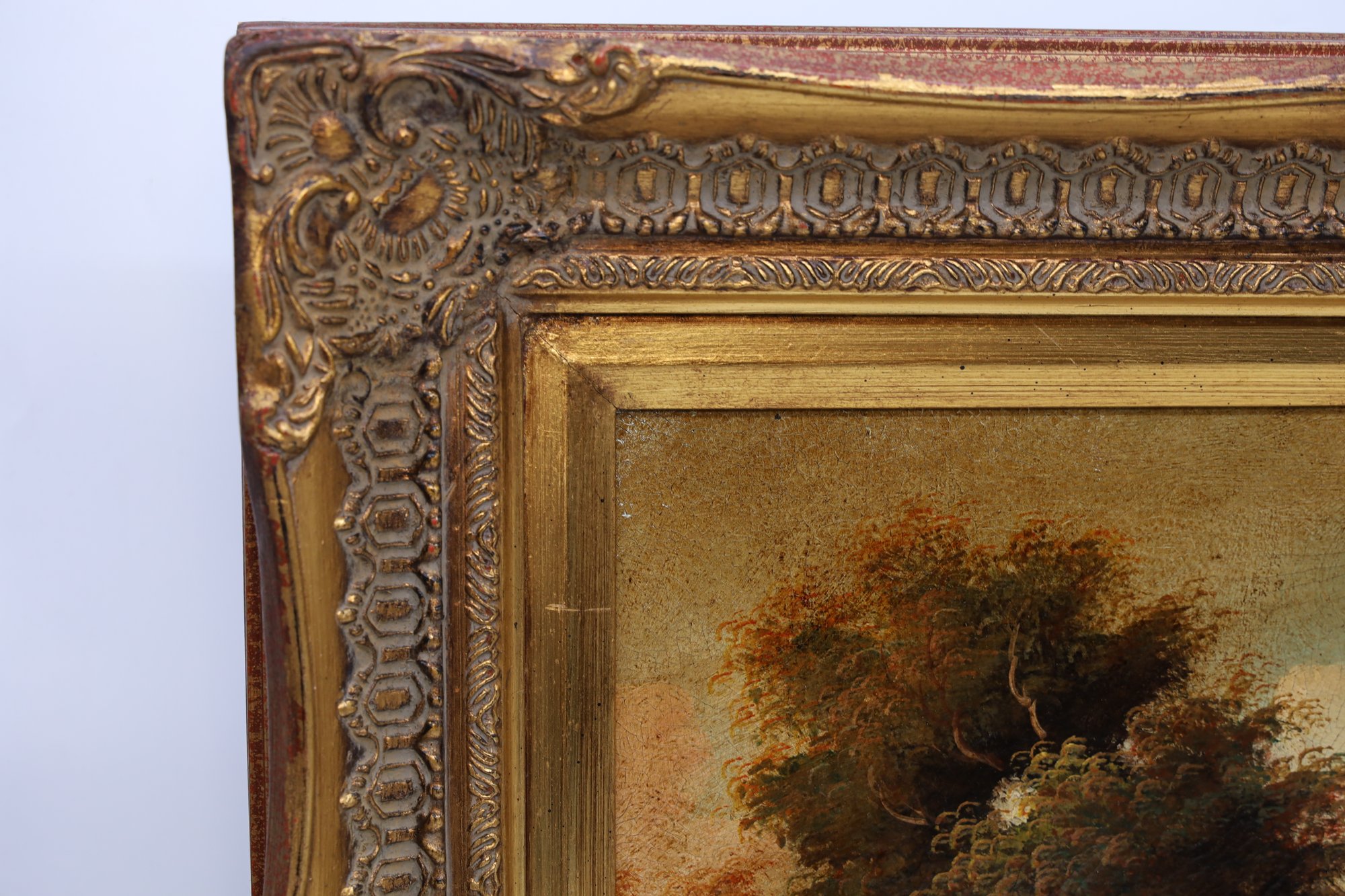 19th Century Original Landscape Oil Painting 17076