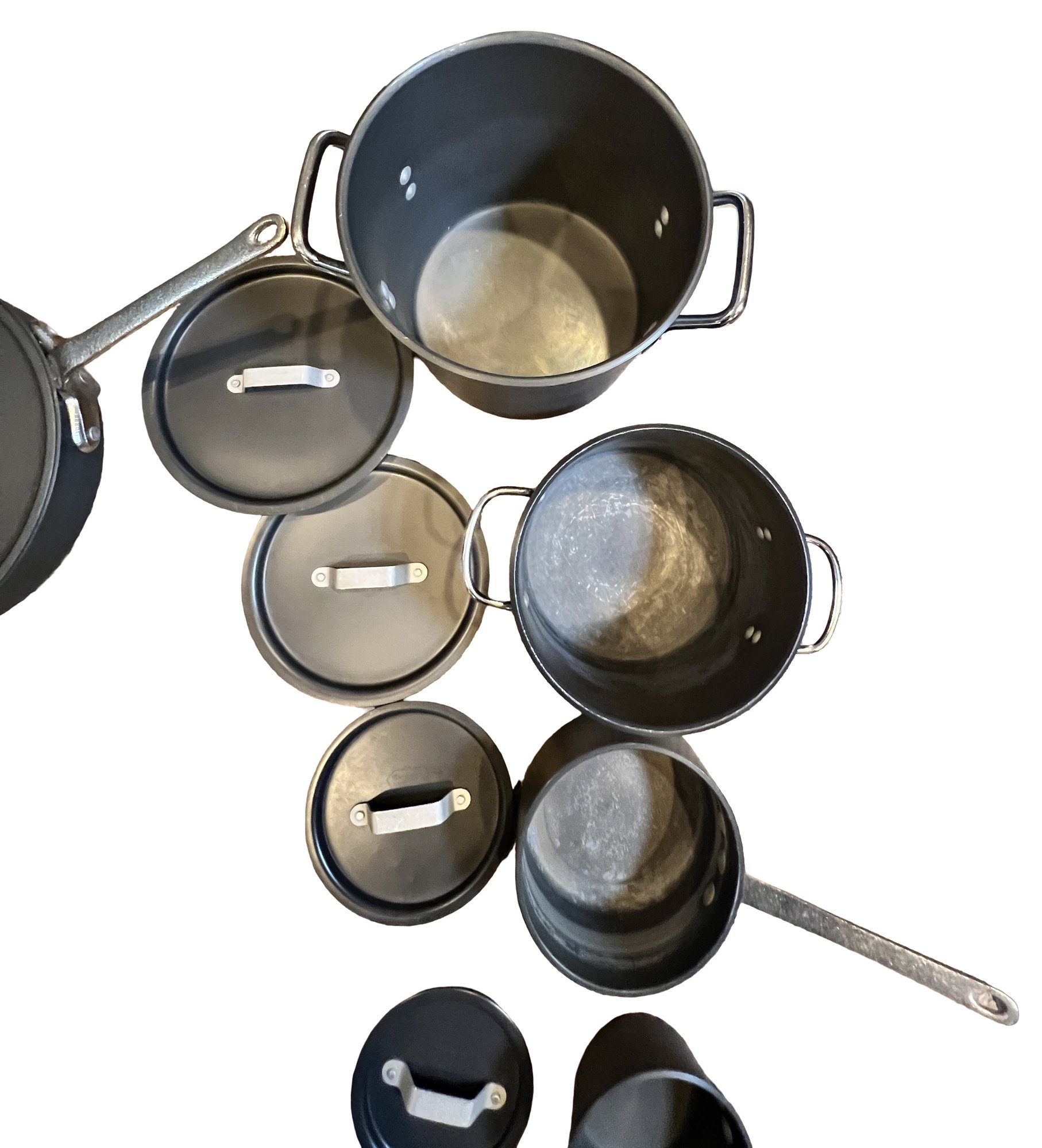 12 Piece Calphalon Commercial Cookware #19810 | Auctionninja.com