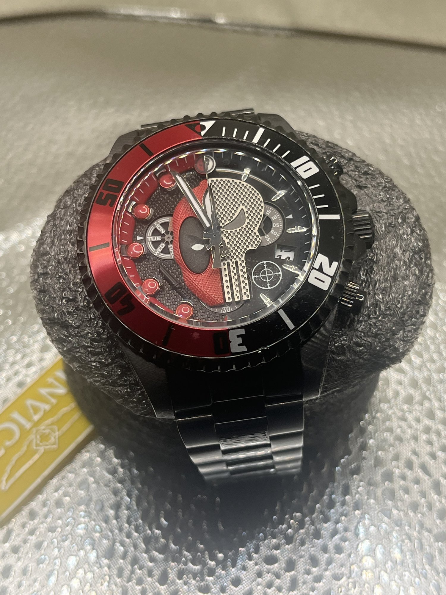 MARVEL Limited Edition Invicta Dead Pool Not Worn With Marvel Box ...