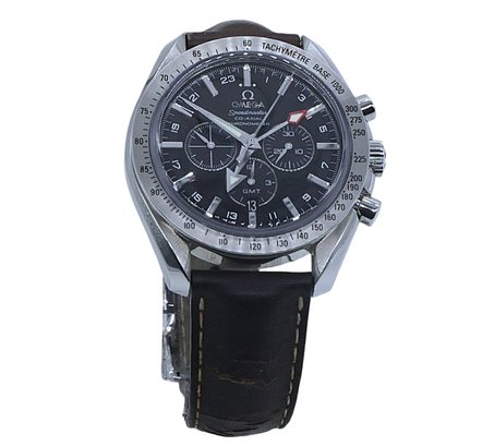 Authentic Vintage Omega Speed Master Broad Arrow Co-axial Watch