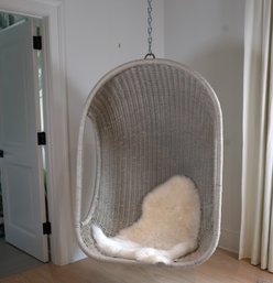 Restoration Hardware Wicker Swing