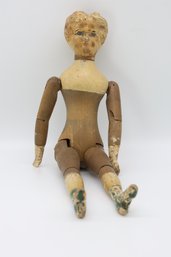 Joel Ellis Wooden Jointed Doll - SHIPPABLE