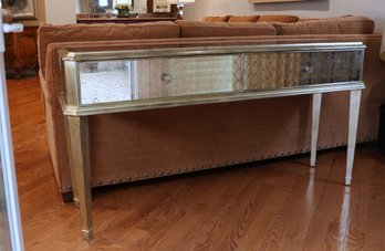 Ethan Allen Mirrored Hall Table