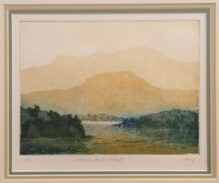 Lithograph Artwork Numbered Pencil Signed With Signed