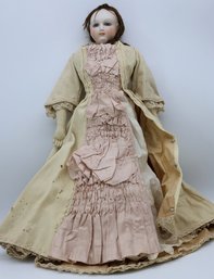 Antique Bisque Face With Blue Eyes- Shippable