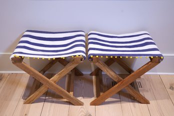 Portable Wooden Folding Stools