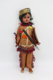 Antique Native American Beautiful Doll-shippable