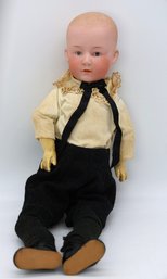 German Bisque Heubach Boy Doll- Shippable