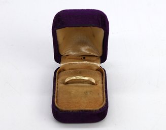 Antique 14k Yellow Gold Band- Shippable