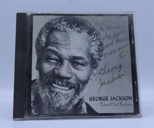 Scrapbook Of African American Singers Mid Century And Autographed CD George Jackson