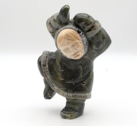 Vintage Olaf Pisoya Eskimo Inuit Figure - Shippable