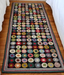 Vintage Claire Murray Hand Made Wool Hooked Rug- Shippable