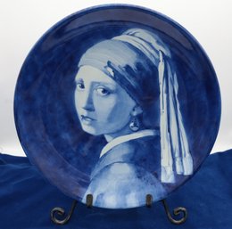 Vintage Royal Delft Girl With Pearl Earring - Shippable