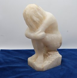 Carved Alabaster Sculpture - Shippable