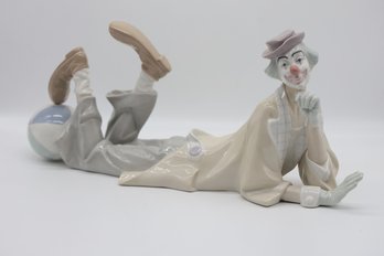 Vintage Lladro 'Clown With Ball' By Salvador Furio- Shippable