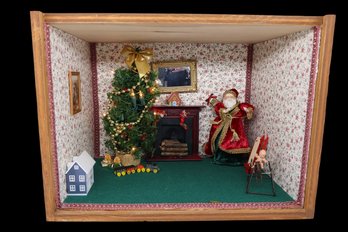 Christmas Diorama That Lights Up-shippable
