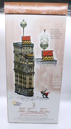 Dept 56 City The Times Tower 2000 Special Edition