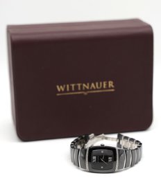 Wittnauer Men's Swiss Diamond Wristwatch With Original Box- Shippable
