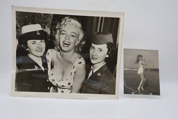 Marilyn Monroe Photographs -signed By Andre De Dienes