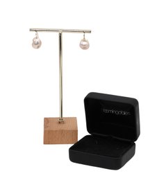 Vintage Nabco 14kt Yellow Gold And Large Fresh Water Pearls- Shippable