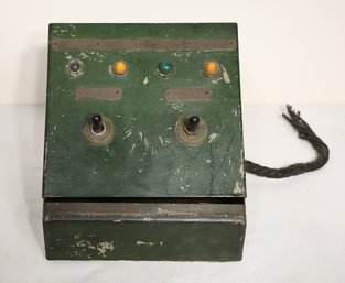 Early Railway Signaling Control Box