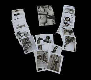 Vintage Pin Up Digest And Eighty Five Black And White Original Nude Photos