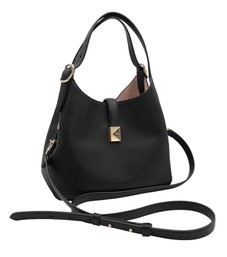 Kate Spade New York Deco Pebbled Leather Crossbody Tote -