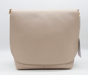 Gigi Designer Beige Leather Unused Handbag- Shippable