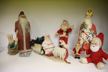 7 -Vintage Santa Claus Collection- Shippable
