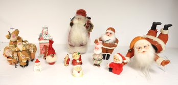 Such A Fabulous Collection Of Vintage Santa Claus's!!!  Shippable