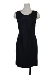 The J. Peterman Co. Silk Black Dress