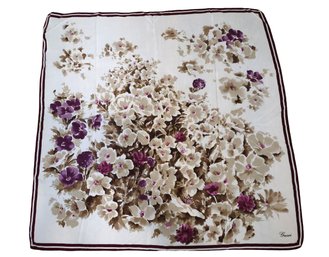 Vintage GUCCI Silk Scarf