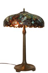Tiffany Style Stain Glass Table Lamp