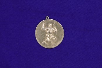 1351-1951 Commemorative 90% Gold Medal With 18k Gold Bezel