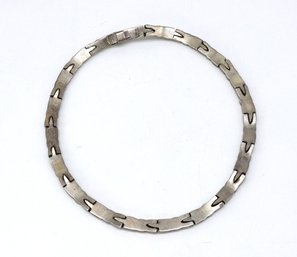 Vintage Sterling Silver Mexican Necklace- Shippable