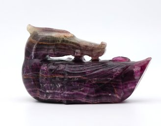 Vintage Hand- Carved Dragon Sculpture-shippable