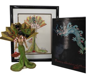 Vintage Bob Mackie Fantasy Goddess Of Asia Barbie Doll-shippable