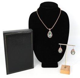 Sterling Silver Pendant Set