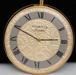 Vintage RARE Moeris Pocket Watch And Chain- Shippable