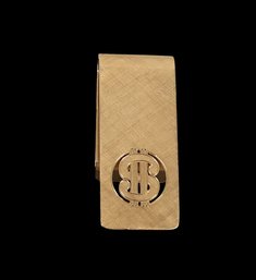 14K Yellow Gold Money Clip 16.3 Grams  - Shippable