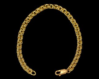 14kt. Yellow Gold Byzantine Link Bracelet - Approx 8.6grams Shippable
