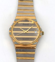 Vintage Piaget Style Stainless Steel Wristwatch - Shippable