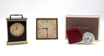Vintage CARTIER,,MILLER And  ANTHONY Clock Collection- Shippable