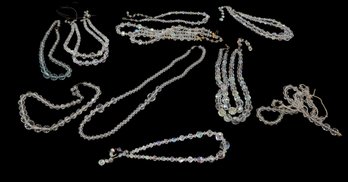 9 Austrian Crystal Vintage Necklace - Shippable