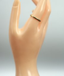 14k Yellow GOLD Wedding Band - Shippable