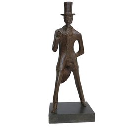 Uncle Sam Bronze Statue By Victor Temmerman Brussels,belgium