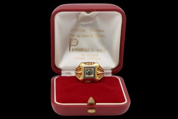 Vintage 18k Yellow GOLD Ring - Shippable